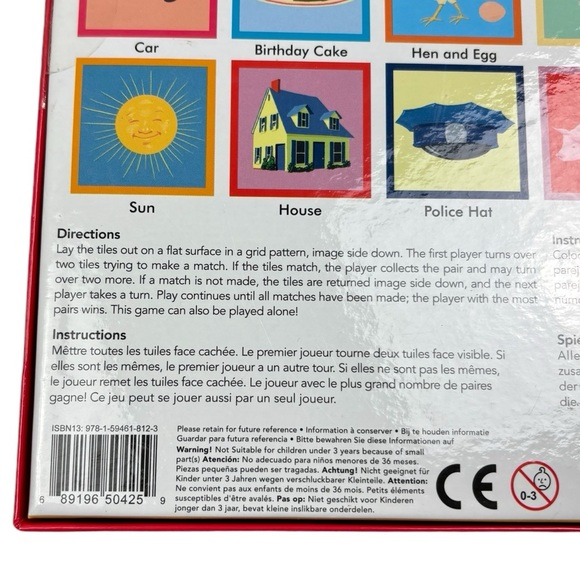 NIB Eefoo Classic Memory Match Game - Picture 7 of 11